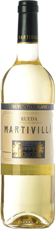 13,95 € Envío gratis | Vino blanco Ángel Lorenzo Cachazo Martivillí D.O. Rueda