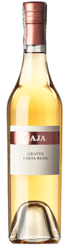 Envio grátis | Aguardente Grappa Gaja Costa Russi I.G.T. Grappa Piemontese Piemonte Itália Garrafa Medium 50 cl