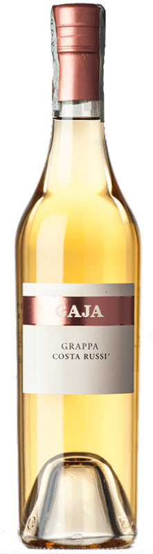 39,95 € Envio grátis | Grappa Gaja Costa Russi I.G.T. Grappa Piemontese Garrafa Medium 50 cl