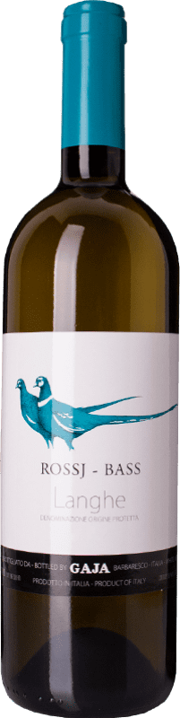 79,95 € | White wine Gaja Rossj-Bass D.O.C. Langhe Piemonte Italy Chardonnay Bottle 75 cl