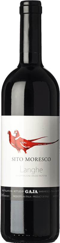 75,95 € | 赤ワイン Gaja Sito Moresco D.O.C. Langhe ピエモンテ イタリア Merlot, Nebbiolo, Barbera 75 cl