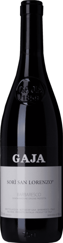 555,95 € | Red wine Gaja Sorì San Lorenzo D.O.C.G. Barbaresco Piemonte Italy Nebbiolo Bottle 75 cl