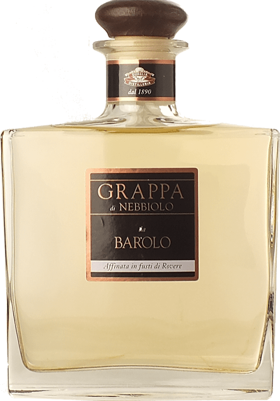 Envio grátis | Aguardente Grappa Quaglia Barolo I.G.T. Grappa Piemontese Piemonte Itália Garrafa Medium 50 cl