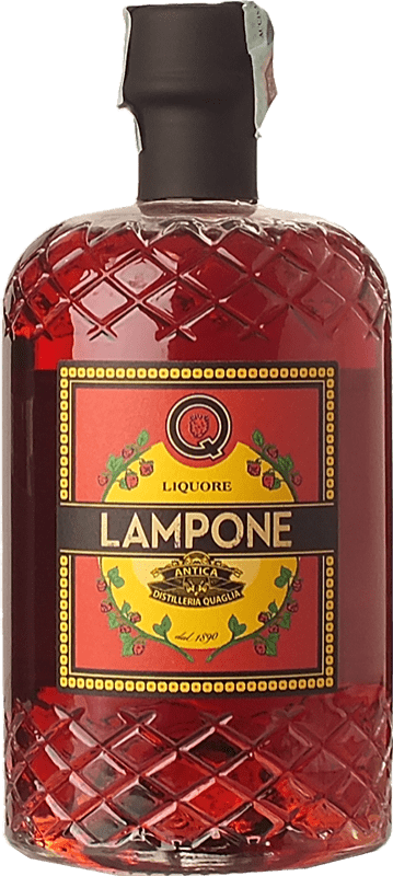 Бесплатная доставка | Ликеры Quaglia Liquore di Lampone Пьемонте Италия 70 cl