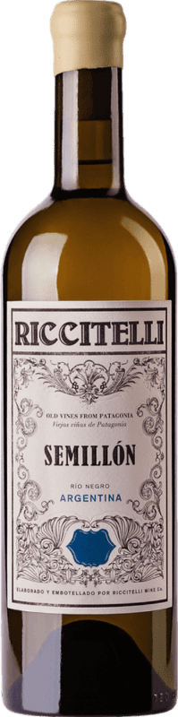 Envio grátis | Vinho Branco Matías Riccitelli Old Vines — VV Vinhas Velhas I.G. Patagonia Patagonia Argentina Sémillon 75 cl
