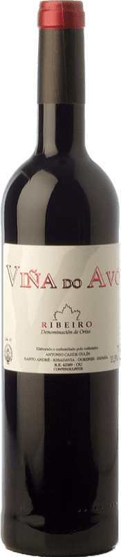 5,95 € 免费送货 | 红酒 Cajide Gulín Viña do Avó 年轻的 D.O. Ribeiro