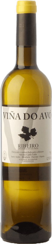 5,95 € | Белое вино Cajide Gulín Viña do Avó D.O. Ribeiro Галисия Испания Torrontés, Godello, Treixadura, Albariño 75 cl
