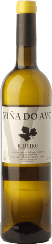 5,95 € Kostenloser Versand | Weißwein Cajide Gulín Viña do Avó D.O. Ribeiro