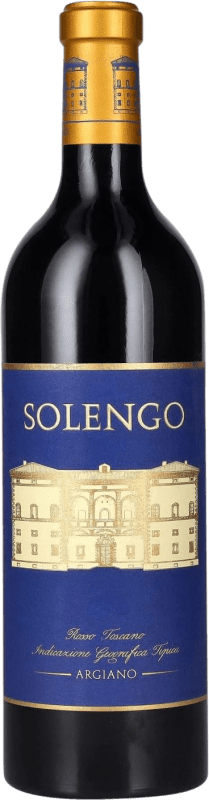 82,95 € | Red wine Argiano Solengo I.G.T. Toscana Tuscany Italy Merlot, Syrah, Cabernet Sauvignon, Petit Verdot Bottle 75 cl