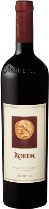 36,95 € | Rotwein Argiolas Korem I.G.T. Isola dei Nuraghi Sardegna Italien Cariñena — Carignan, Bobal, Cannonau 75 cl