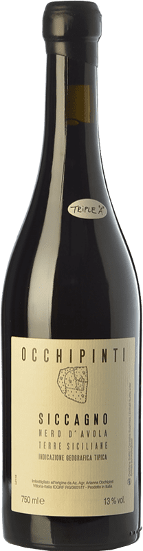 42,95 € Free Shipping | Red wine Arianna Occhipinti Siccagno I.G.T. Terre Siciliane Sicily Italy Nero d'Avola Bottle 75 cl
