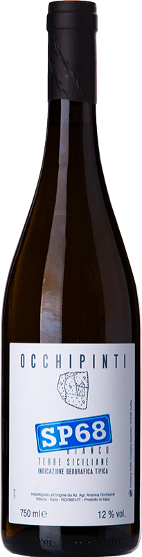 34,95 € Spedizione Gratuita | Vino bianco Arianna Occhipinti SP68 Bianco Secco I.G.T. Terre Siciliane