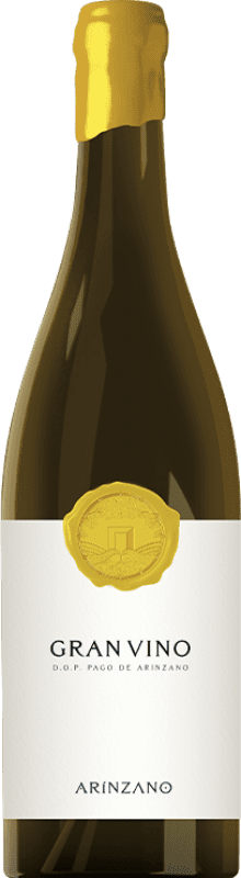 99,95 € | Vino bianco Arínzano Gran Vino Crianza D.O.P. Vino de Pago Señorío de Arínzano Navarra Spagna Chardonnay 75 cl