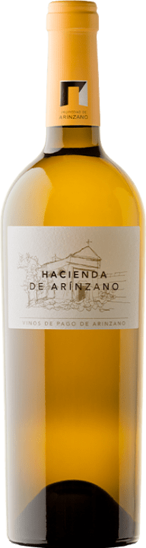 免费送货 | 白酒 Arínzano Hacienda 岁 D.O.P. Vino de Pago de Arínzano 纳瓦拉 西班牙 Chardonnay 75 cl