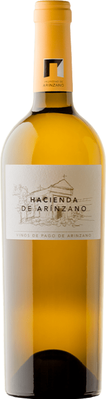 Spedizione Gratuita | Vino bianco Arínzano Hacienda Crianza D.O.P. Vino de Pago Señorío de Arínzano Navarra Spagna Chardonnay 75 cl