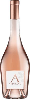 Envoi gratuit | Vin rose Arínzano Hacienda D.O.P. Vino de Pago de Arínzano Navarre Espagne Tempranillo 75 cl
