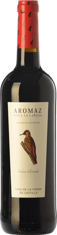 5,95 € | 红酒 Aromaz 年轻的 I.G.P. Vino de la Tierra de Castilla 卡斯蒂利亚 - 拉曼恰 西班牙 Tempranillo 75 cl