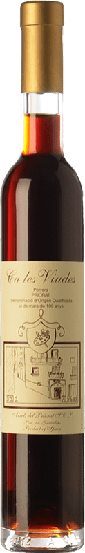 Kostenloser Versand | Verstärkter Wein Arrels Ca Les Viudes Vi de Mare 100 Anys D.O.Ca. Priorat Katalonien Spanien Grenache Halbe Flasche 37 cl