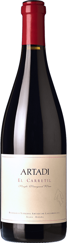 Free Shipping | Red Wine Artadi El Carretil Crianza — Aged Spain Tempranillo 75 cl