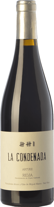 48,95 € | Red wine Artuke La Condenada Aged D.O.Ca. Rioja The Rioja Spain Tempranillo, Grenache, Graciano, Palomino Fino 75 cl