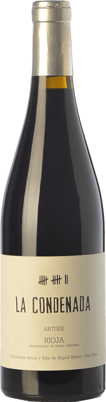 49,95 € | Red wine Artuke La Condenada Aged D.O.Ca. Rioja The Rioja Spain Tempranillo, Grenache, Graciano, Palomino Fino Bottle 75 cl