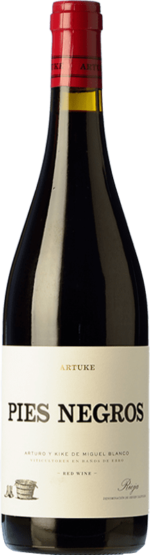 14,95 € Free Shipping | Red wine Artuke Pies Negros Crianza D.O.Ca. Rioja The Rioja Spain Tempranillo, Graciano Bottle 75 cl