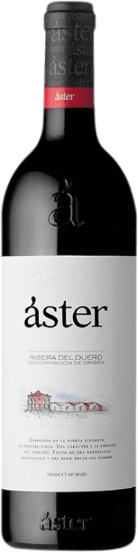 21,95 € | Red wine Áster Aged D.O. Ribera del Duero Castilla y León Spain Tempranillo Bottle 75 cl