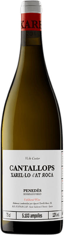 19,95 € Free Shipping | White wine AT Roca Cantallops Crianza D.O. Penedès Catalonia Spain Xarel·lo Bottle 75 cl