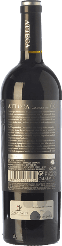 13,95 € Free Shipping | Red wine Ateca Atteca Joven D.O. Calatayud Aragon Spain Grenache Bottle 75 cl