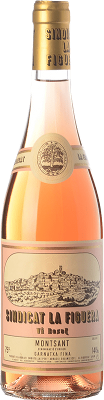 7,95 € Free Shipping | Rosé wine Aubacs i Solans Sindicat la Figuera Rosat Young D.O. Montsant