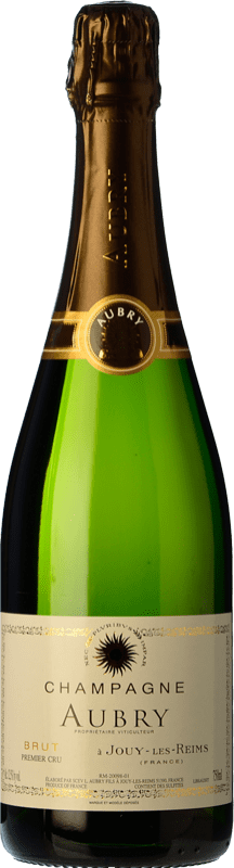 Envío gratis | Espumoso blanco Aubry Premier Cru Brut Reserva A.O.C. Champagne Champagne Francia Pinot Negro, Chardonnay, Pinot Meunier 75 cl
