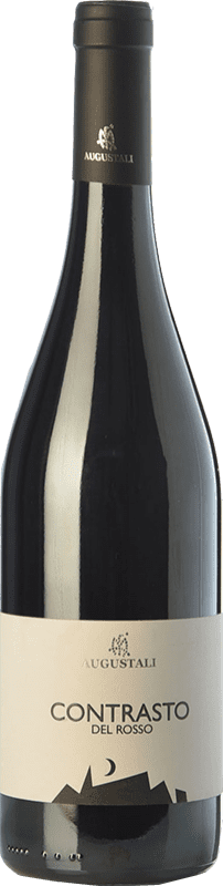 23,95 € Free Shipping | Red wine Augustali Contrasto del Rosso I.G.T. Terre Siciliane Sicily Italy Nero d'Avola Bottle 75 cl