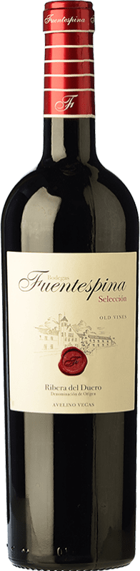 16,95 € | Red wine Avelino Vegas Fuentespina Selección Aged D.O. Ribera del Duero Castilla y León Spain Tempranillo Bottle 75 cl