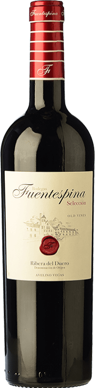 7,95 € Бесплатная доставка | Красное вино Avelino Vegas Fuentespina Selección старения D.O. Ribera del Duero