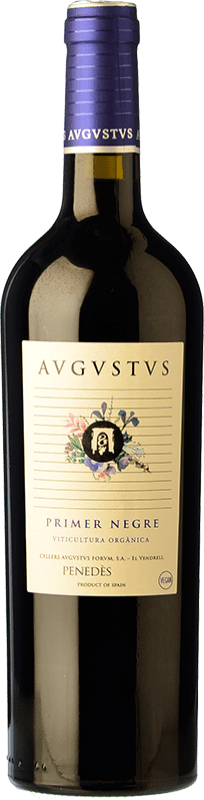 33,95 € Spedizione Gratuita | Vino rosso Augustus Merlot-Syrah Giovane D.O. Penedès