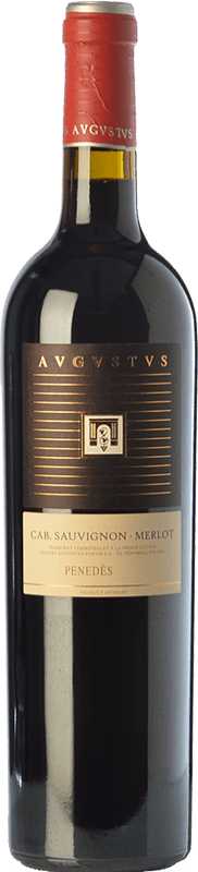 12,95 € | Red wine Augustus Crianza D.O. Penedès Catalonia Spain Merlot, Cabernet Sauvignon Bottle 75 cl