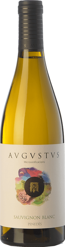 Бесплатная доставка | Белое вино Augustus Microvinificacions D.O. Penedès Каталония Испания Sauvignon White 75 cl