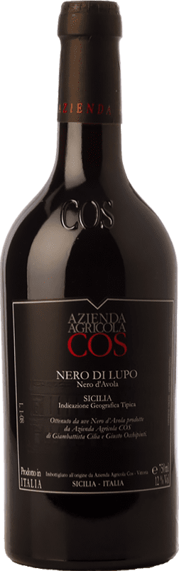 16,95 € Free Shipping | Red wine Cos Nero di Lupo Joven I.G.T. Terre Siciliane Sicily Italy Nero d'Avola Bottle 75 cl