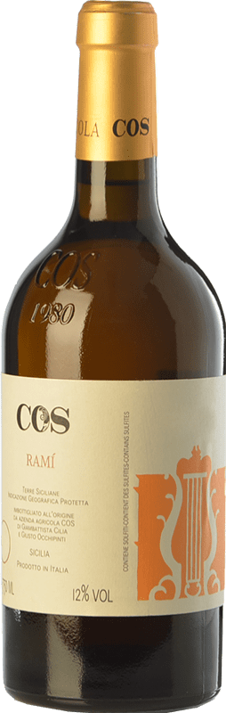 18,95 € Free Shipping | White wine Cos Ramì I.G.T. Terre Siciliane Sicily Italy Insolia, Grecanico Dorato Bottle 75 cl