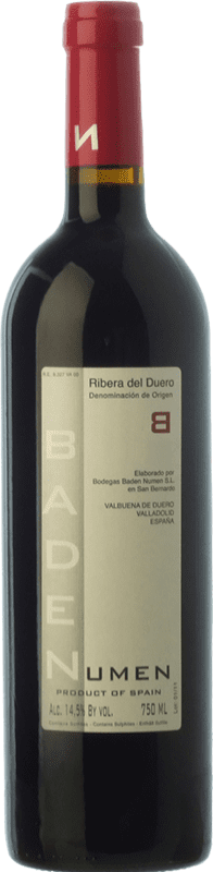 Бесплатная доставка | Красное вино Baden Numen B Дуб D.O. Ribera del Duero Кастилия-Леон Испания Tempranillo 75 cl