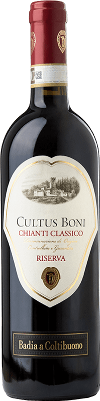 29,95 € Free Shipping | Red wine Badia a Coltibuono Cultus Boni Reserve D.O.C.G. Chianti Classico