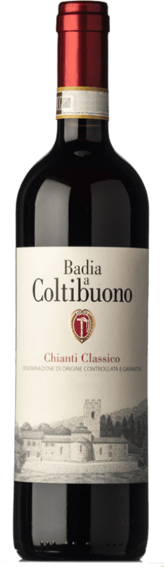 18,95 € Envio grátis | Vinho tinto Badia a Coltibuono D.O.C.G. Chianti Classico Biológico