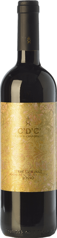 13,95 € | Vin rouge Cristo di Campobello C'D'C' Rosso I.G.T. Terre Siciliane Sicile Italie Merlot, Syrah, Cabernet Sauvignon, Nero d'Avola 75 cl
