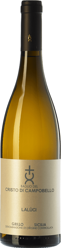17,95 € | Белое вино Cristo di Campobello Lalùci I.G.T. Terre Siciliane Сицилия Италия Grillo 75 cl
