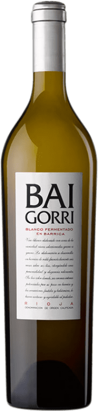 24,95 € Free Shipping | White wine Baigorri Fermentado en Barrica Aged D.O.Ca. Rioja