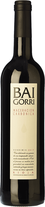 10,95 € | Красное вино Baigorri Maceración Carbónica молодое D.O.Ca. Rioja Ла-Риоха Испания Tempranillo — Темпранильо 75 cl