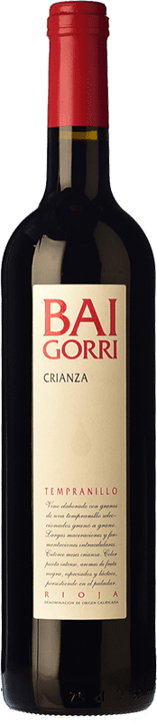 13,95 € Free Shipping | Red wine Baigorri Crianza D.O.Ca. Rioja The Rioja Spain Tempranillo Bottle 75 cl