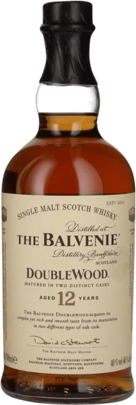 88,95 € Free Shipping | Whisky Single Malt Balvenie Double Wood 12 Years