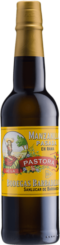 19,95 € 送料無料 | 強化ワイン Barbadillo Pastora Manzanilla Pasada D.O. Manzanilla-Sanlúcar de Barrameda ハーフボトル 37 cl