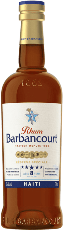 Envoi gratuit | Rhum Barbancourt Spéciale Réserve Haïti 8 Ans 70 cl